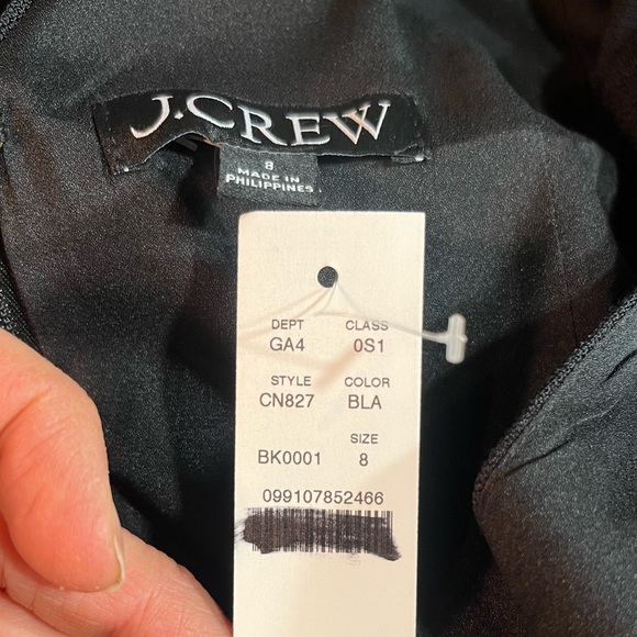 J.Crew Seamed sheath dress in black - Picture 8 of 8